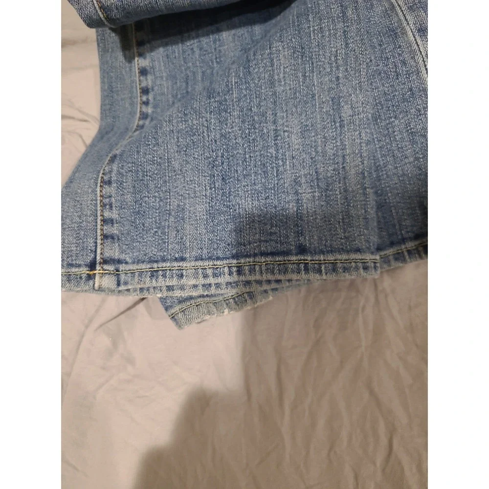 Vtg. GAP Low Rise Boot Cut Women SZ‎ 8L med wash stretch jean casual Y2K with